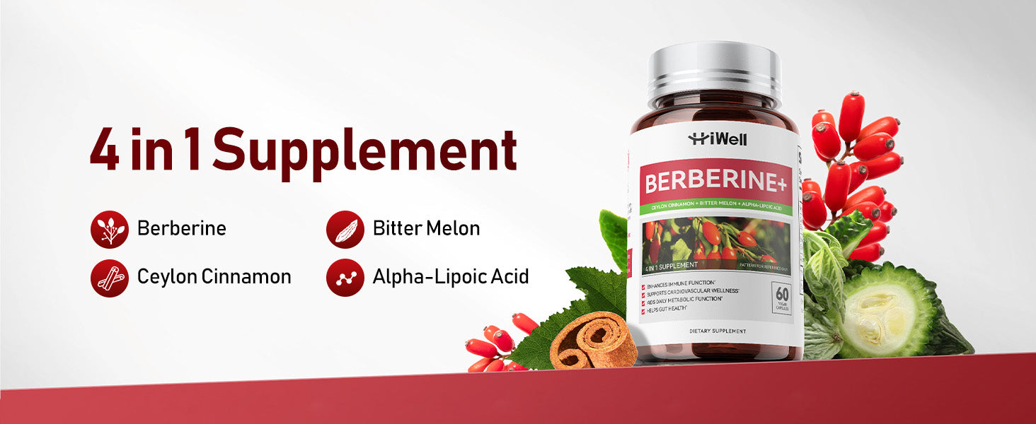 Berberine 4-in-1 supplement
