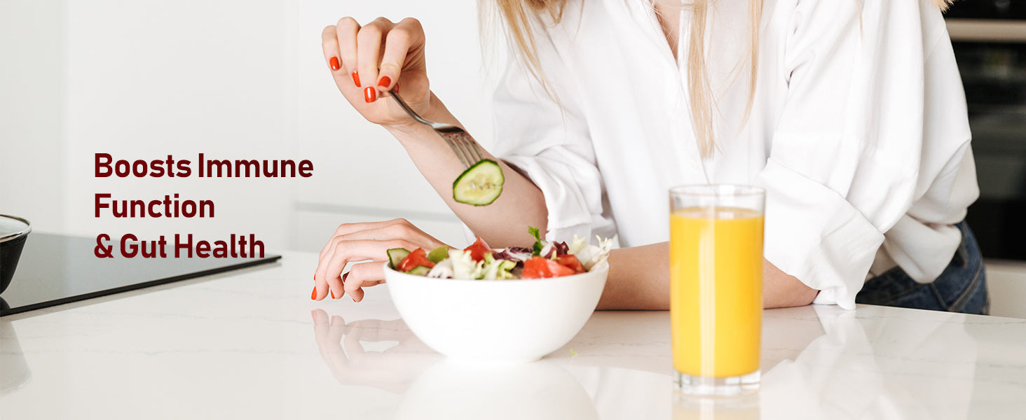 Berberine boosts immune function and gut health