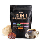 12-in-1 Organic Mushroom Coffee - Lion's Mane, Reishi, Ginseng, KSM-66® Ashwagandha