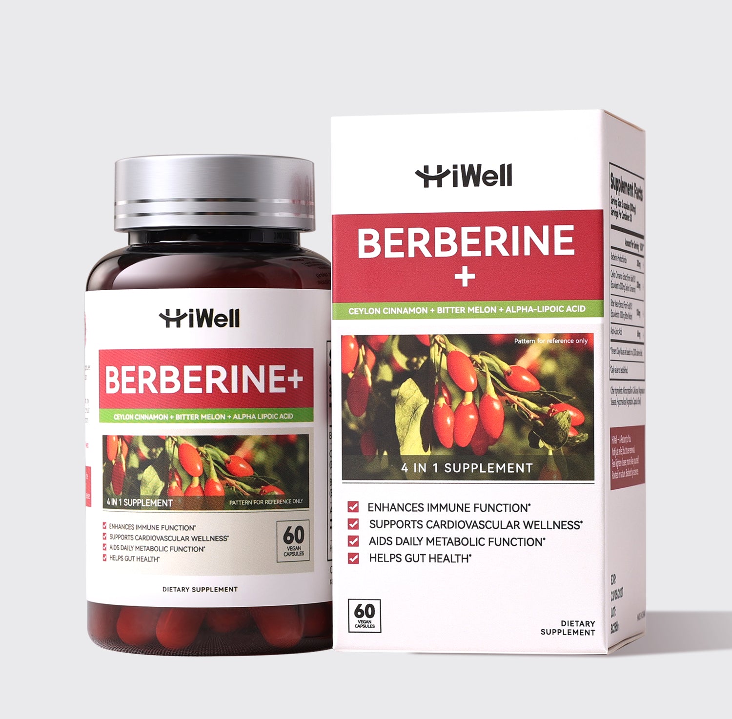 Berberine label