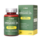 Oil of Oregano with Black Seed Oil Softgels 4-in-1 Immune Support & Digestive Health